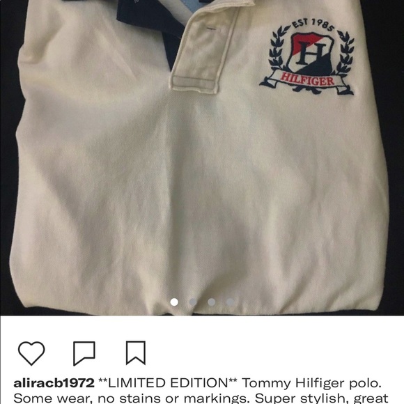 LIMITED EDITION Tommy Hilfiger Polo shirt - Picture 1 of 4